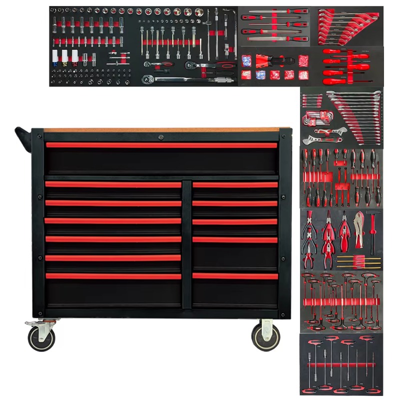 Workshop Tools Trolley - 12 Çekmeceli 471 Parçalı Alet Takımı