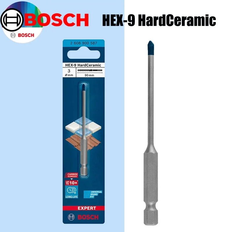 Power Tools For Workshop - BOSCH Hex-9 Sert Seramik Matkap Uçları