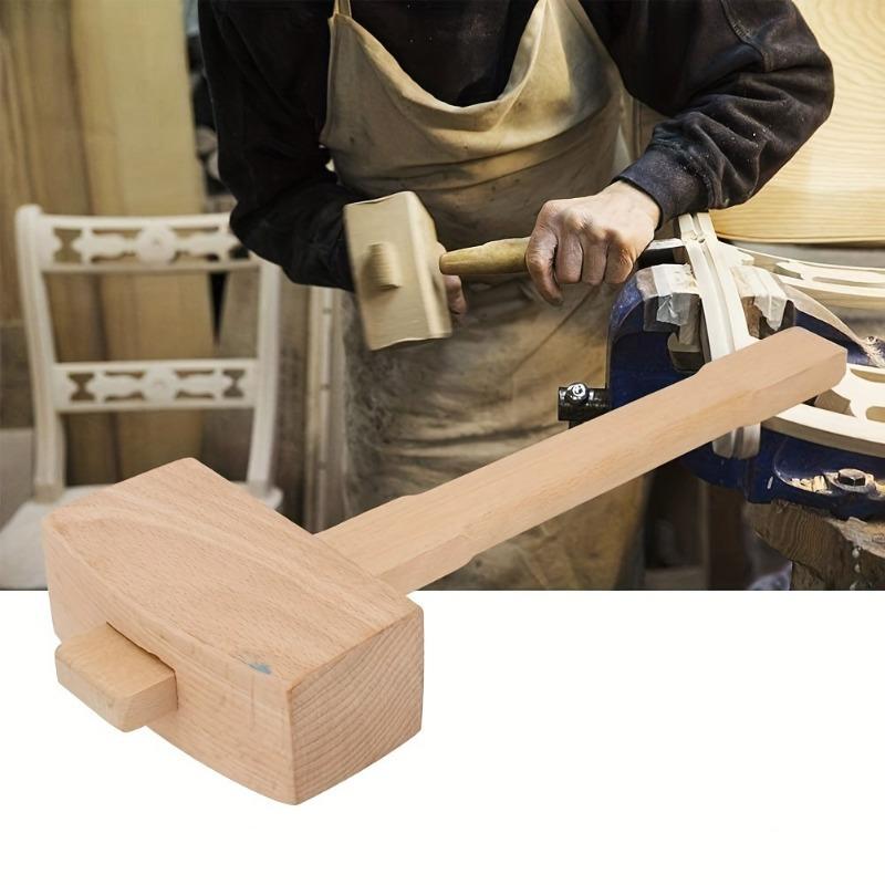 Mallet Wood Carving - 1 adet DIY deri kayın katı