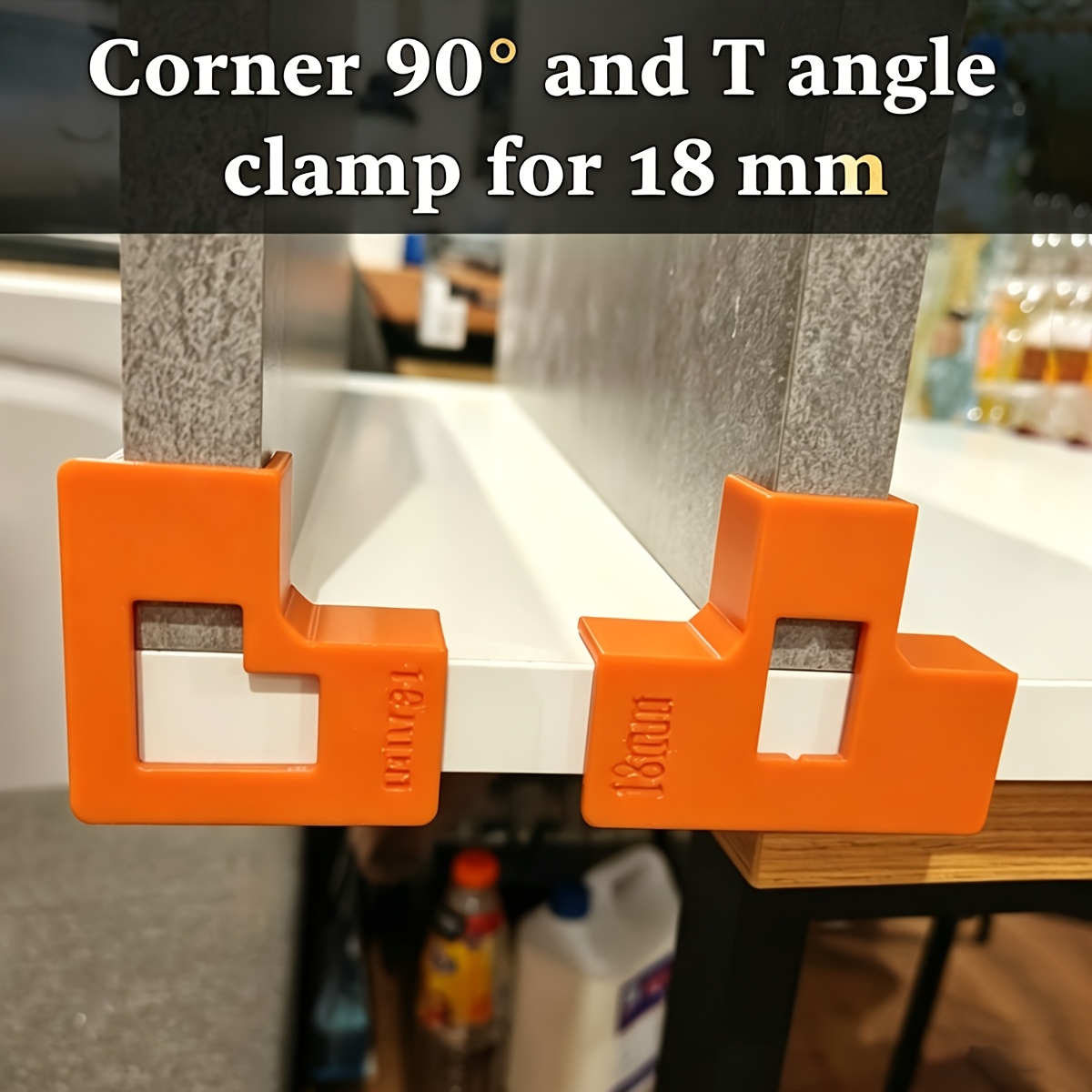 Angle Clamp 90 - 4 Adet 90 ° Dik Açı