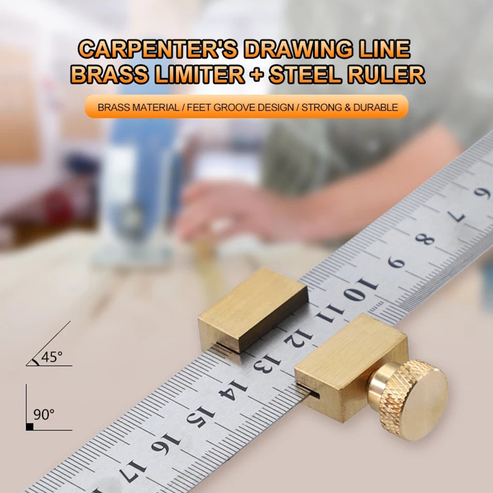 DIY Projeleri için Pirinç Açı  - Marking Tools In Workshop incelemesi ve fiyatı