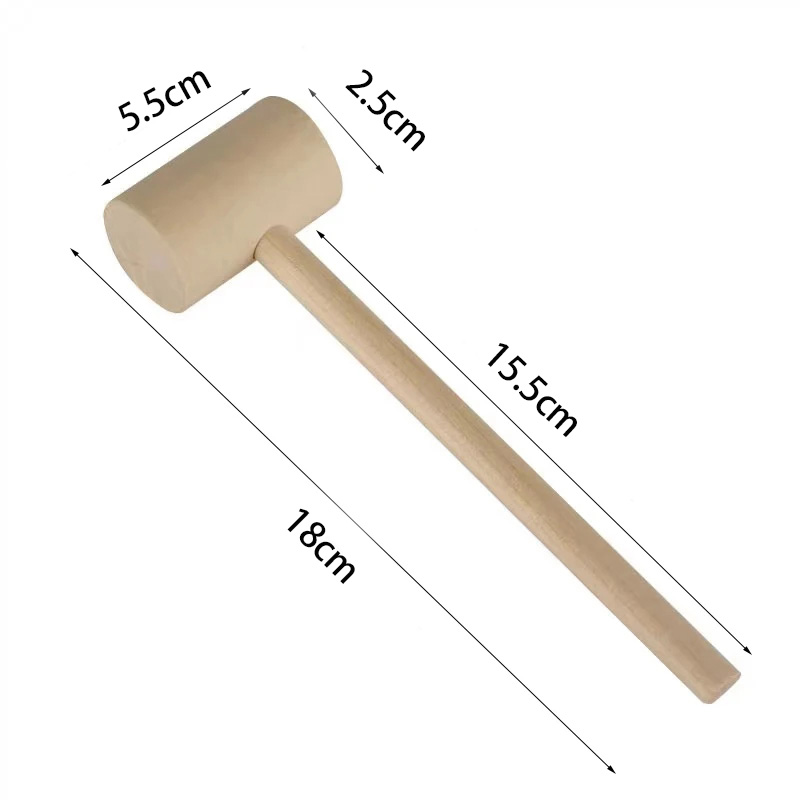 Mini Ahşap Çekiç Çocuk Topları - Mallet Wood Carving incelemesi ve fiyatı
