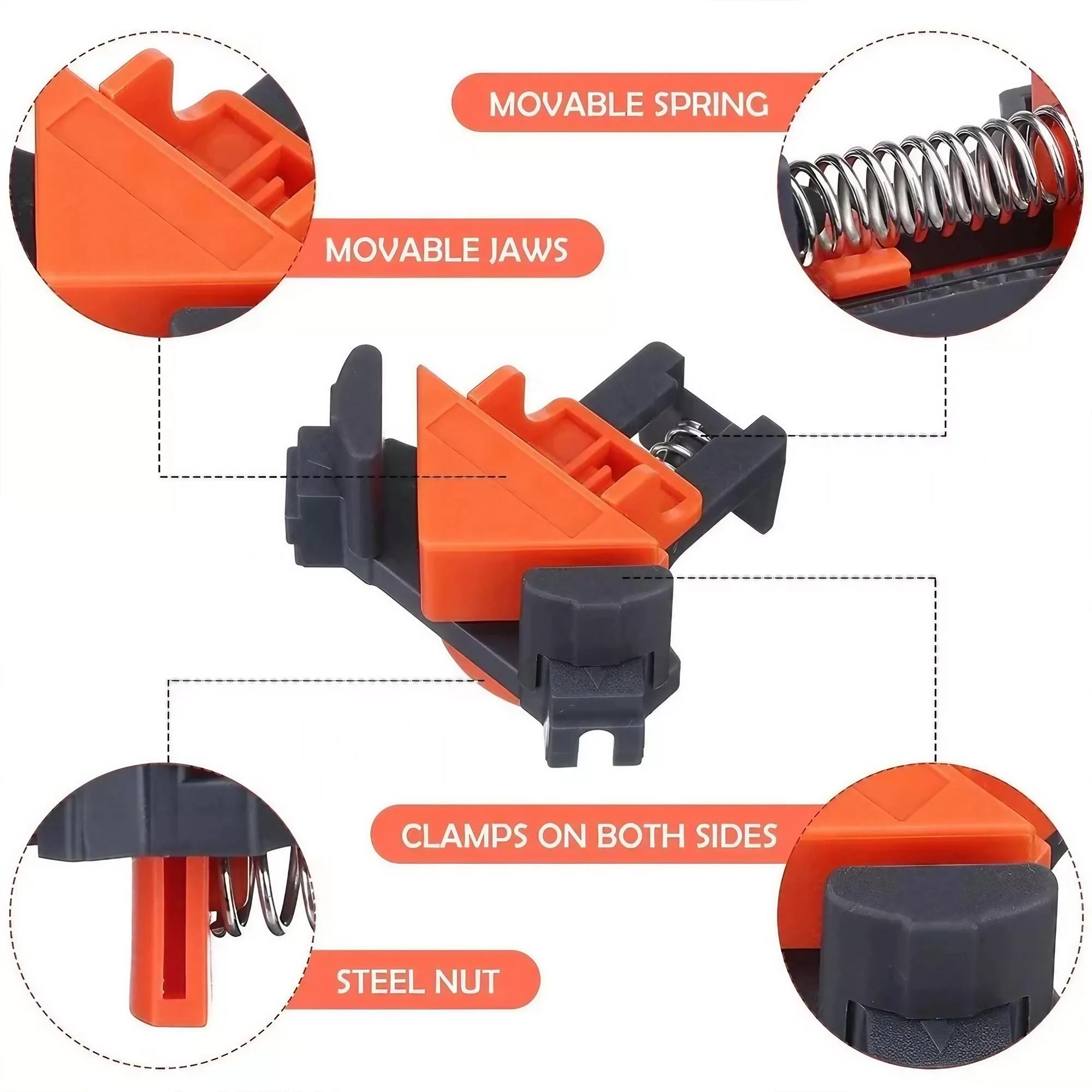 Ahşap İşleri ve Marangozluk iç - Angle Clamp 90 incelemesi ve fiyatı