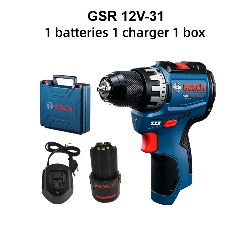 Bosch Professional GSR 12V-31  - Power Tools For Workshop incelemesi ve fiyatı
