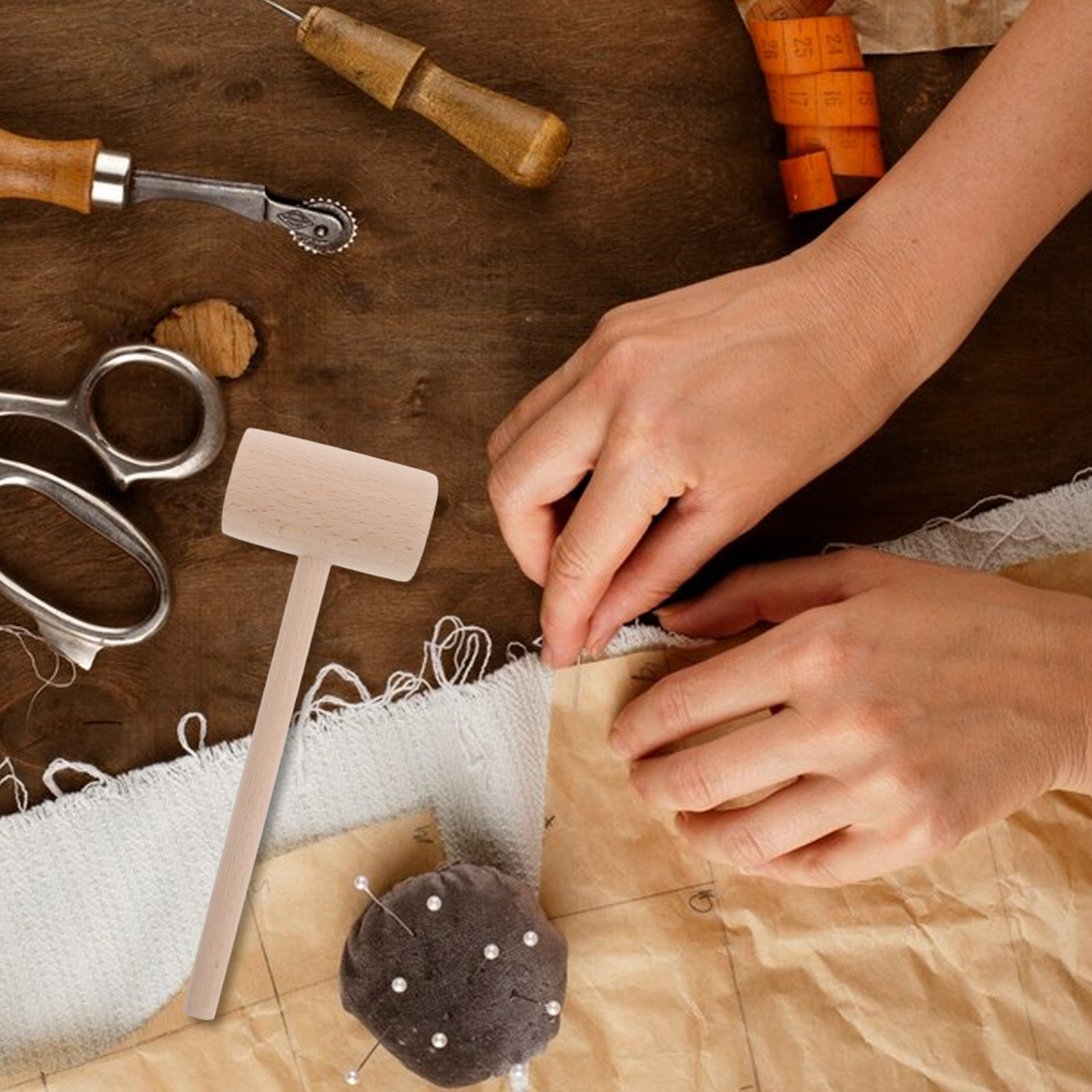 El işleri ahşap çekiç DIY ağaç - Mallet Wood Carving incelemesi ve fiyatı