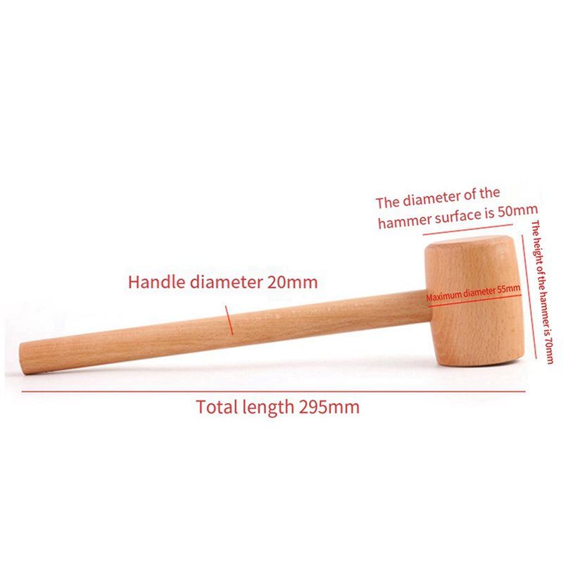 AT05-2X Kayın Ağacı Deri Oyma  - Mallet Wood Carving incelemesi ve fiyatı
